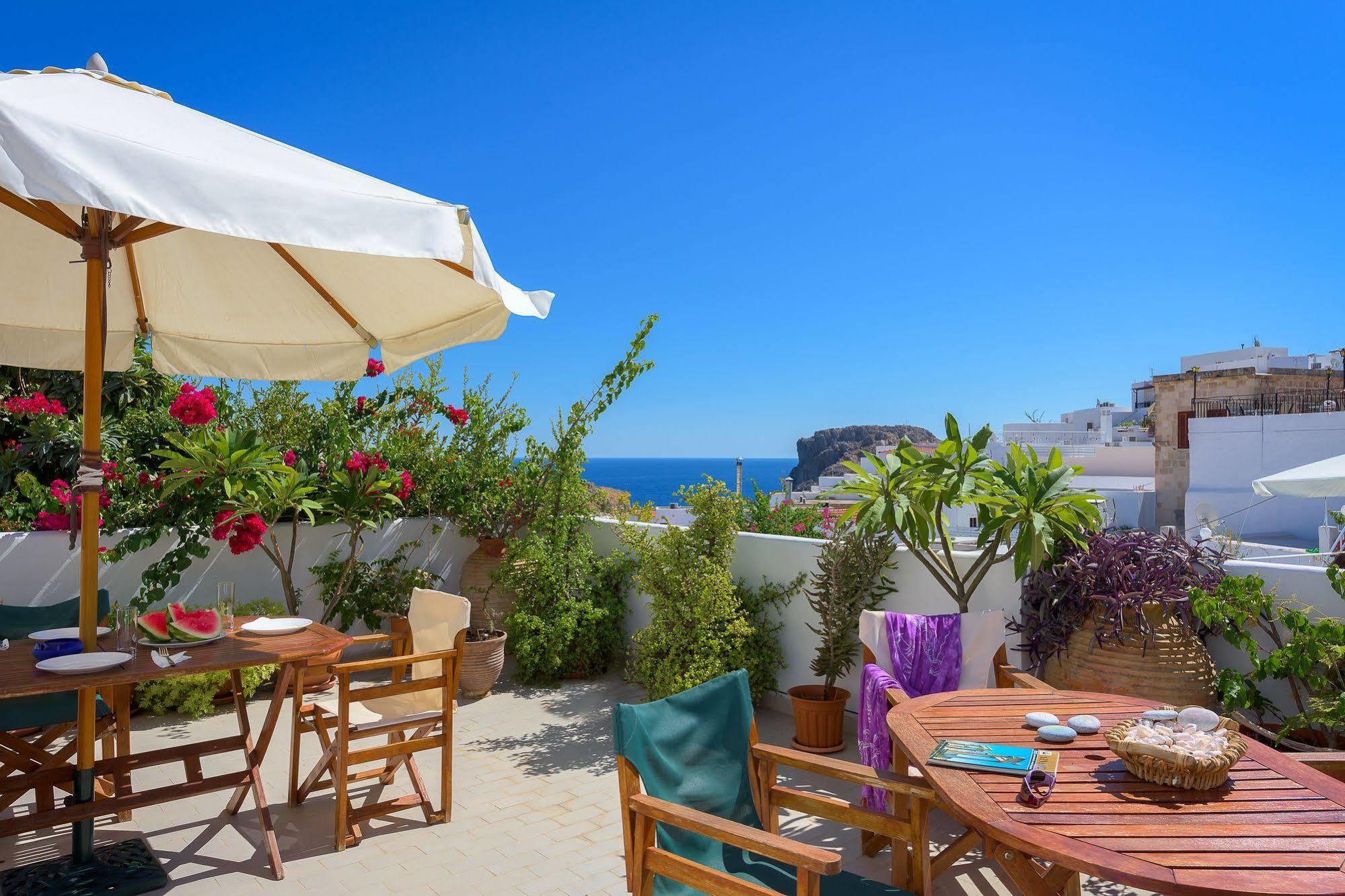 Erato Apartments Lindos  Exterior photo