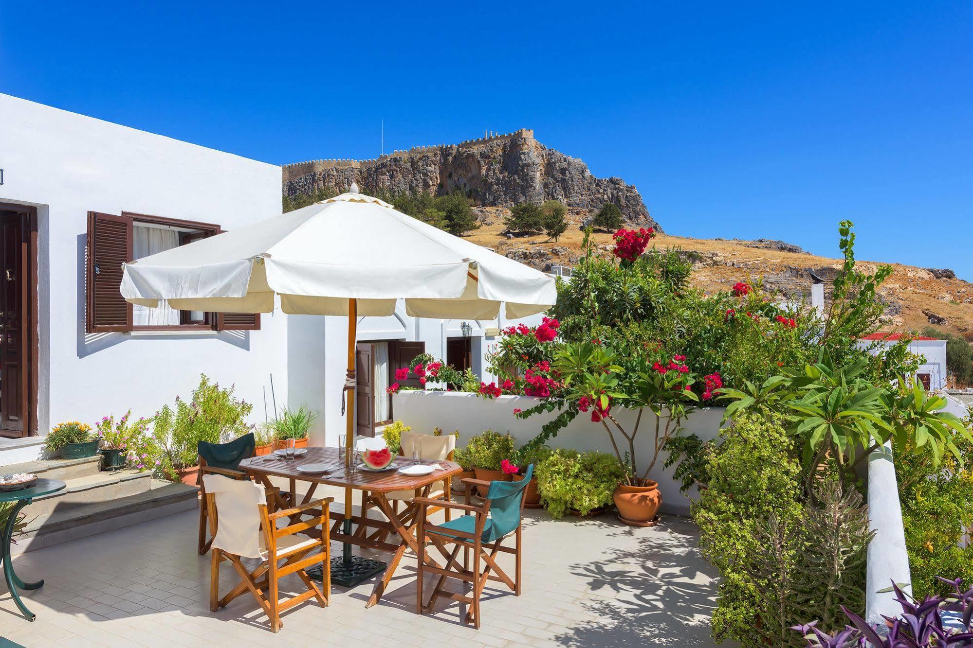 Erato Apartments Lindos  Exterior photo